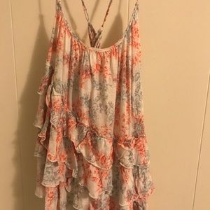 NWOT Free People asymmetrical tank top